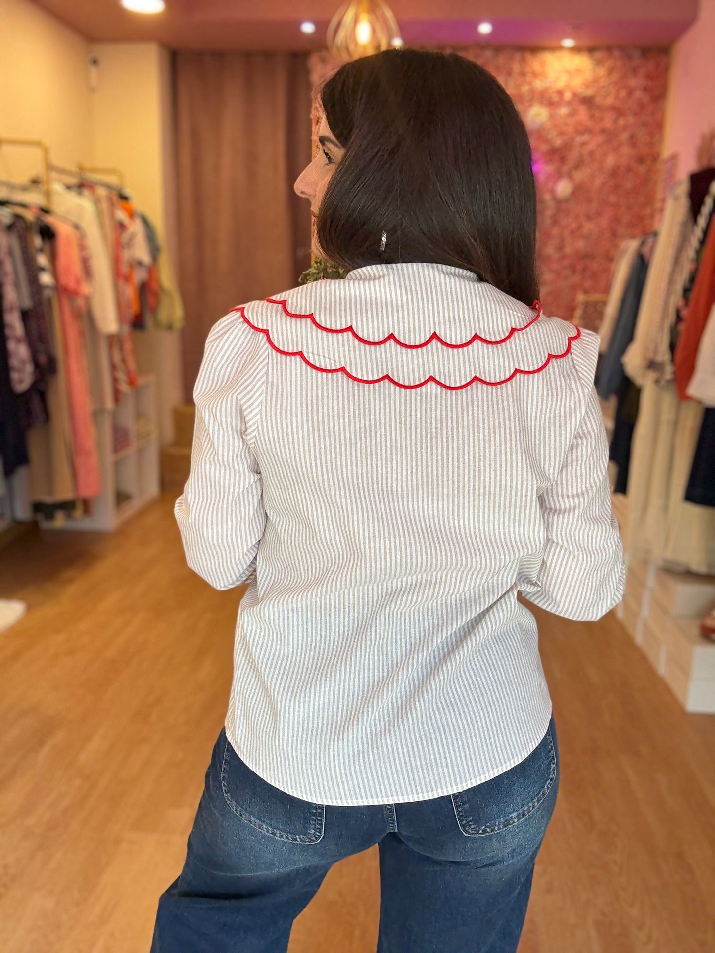 Camisa Carmín