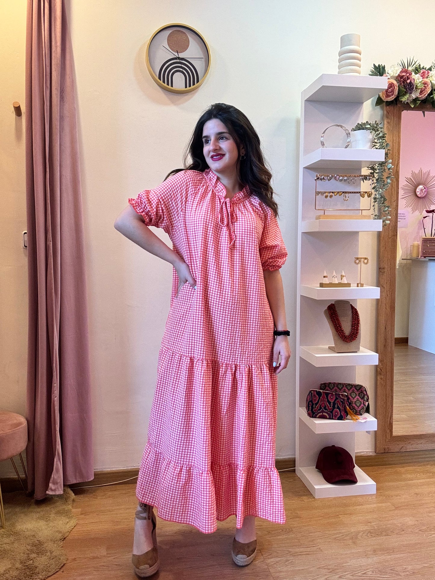 Vestido Vichy