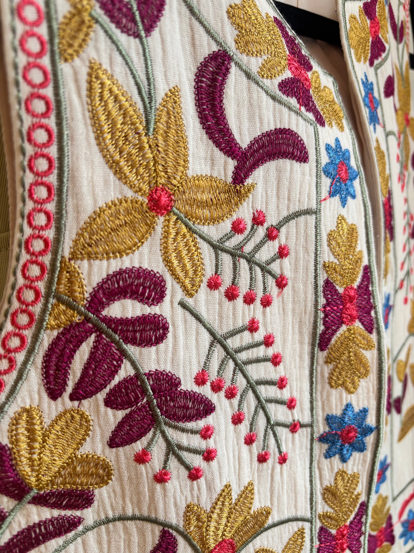 Chaleco Boho Garden