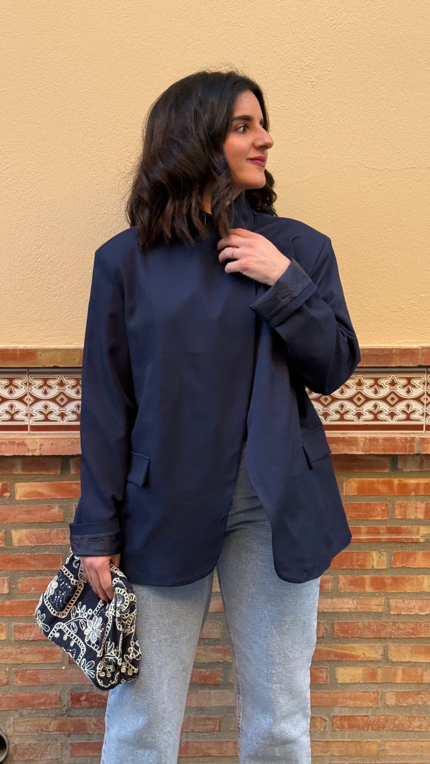 Blazer cruzada