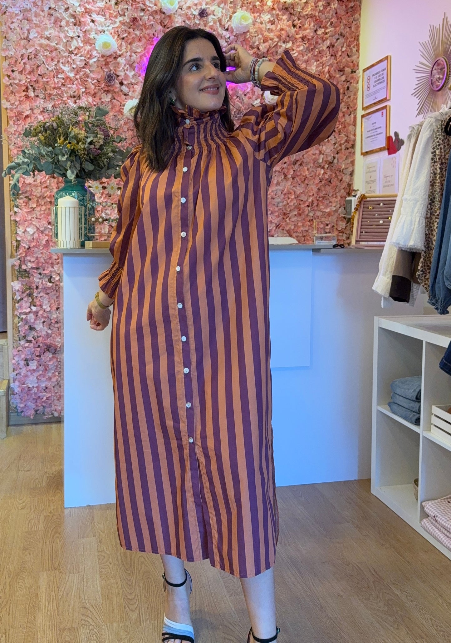 Vestido rayas
