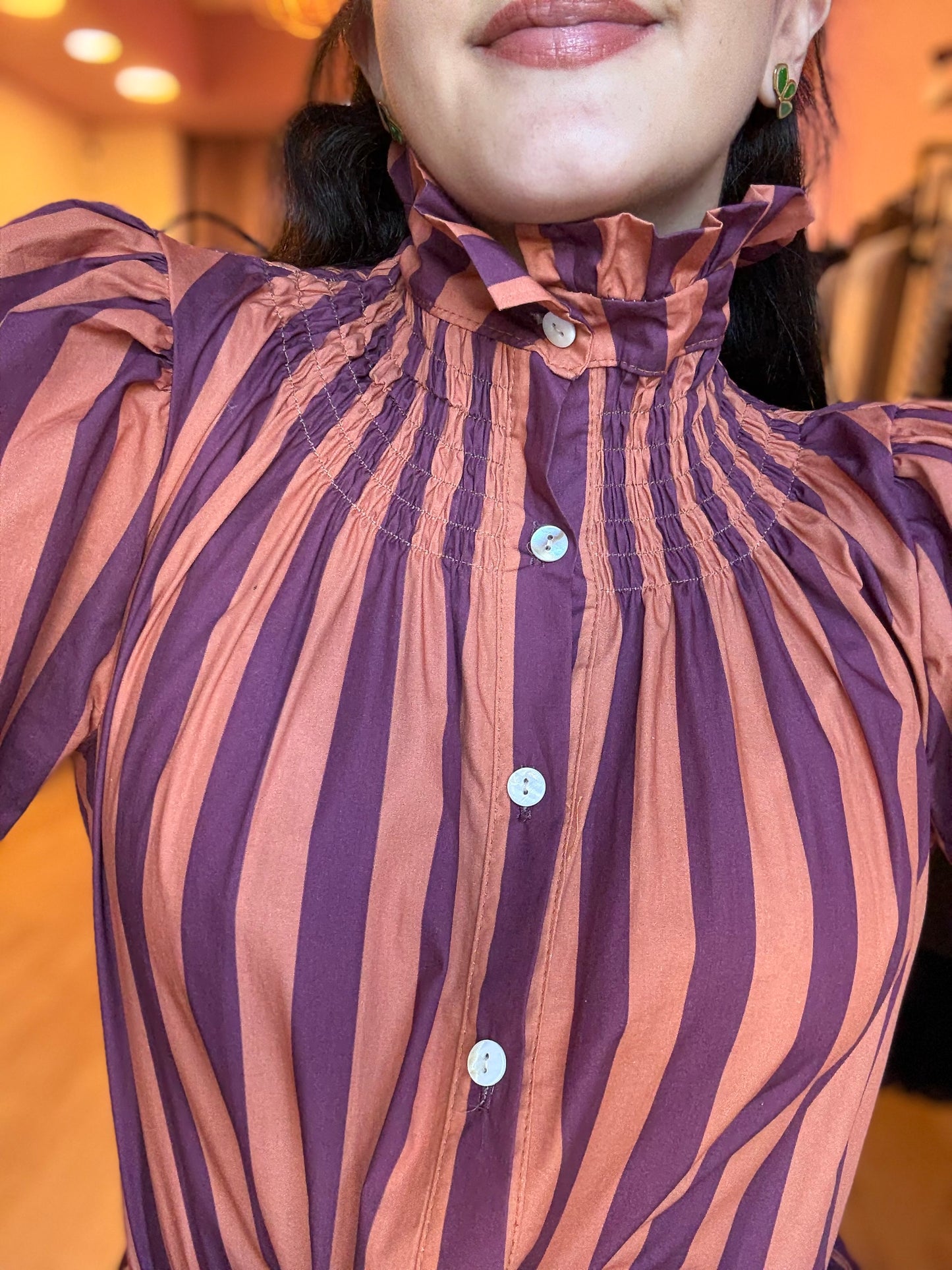 Vestido rayas