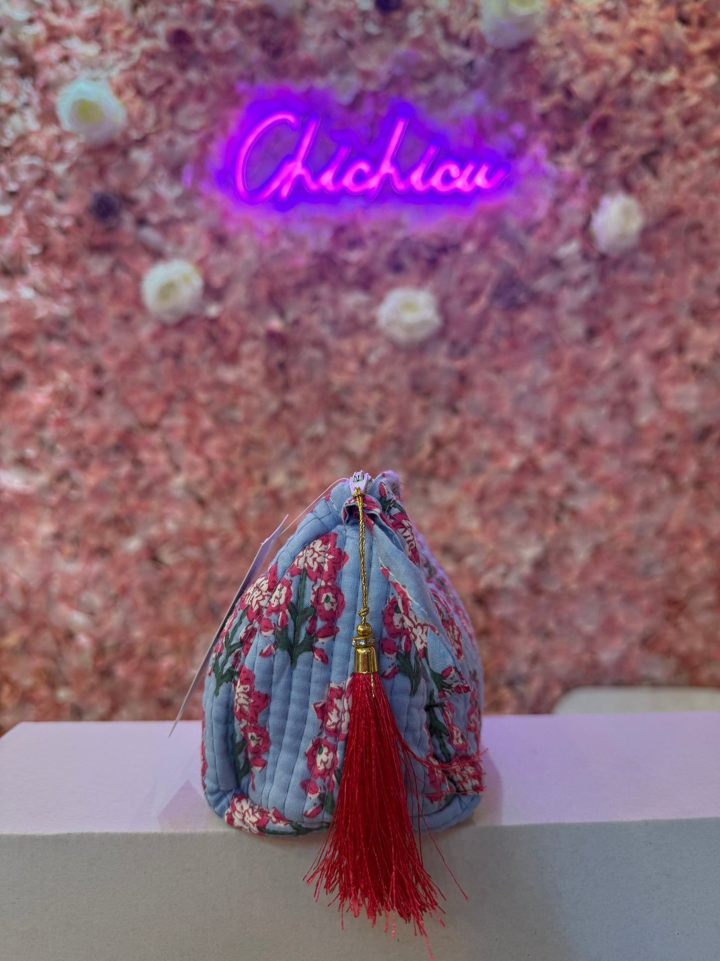 Neceser azul pequeño