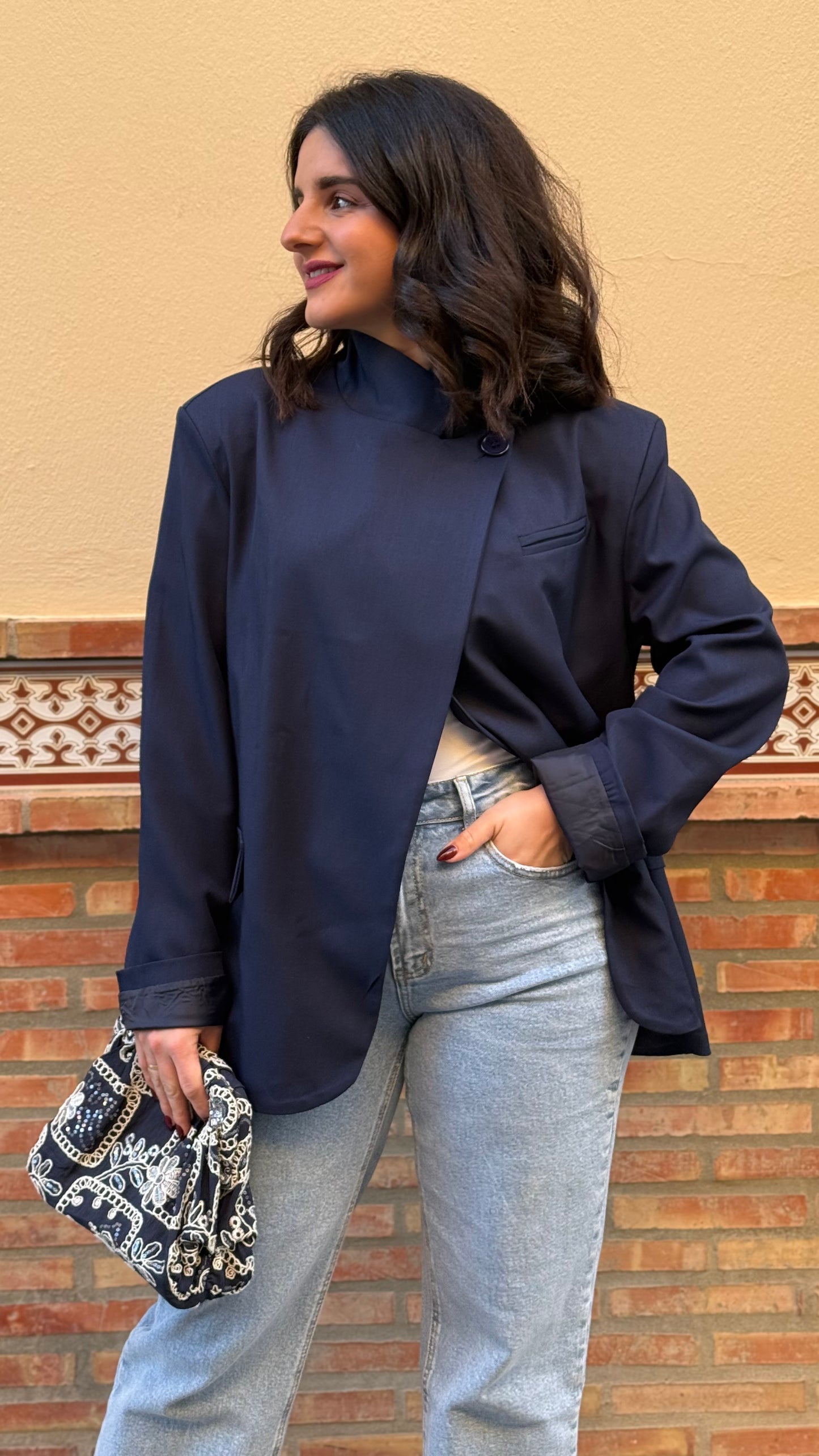 Blazer cruzada