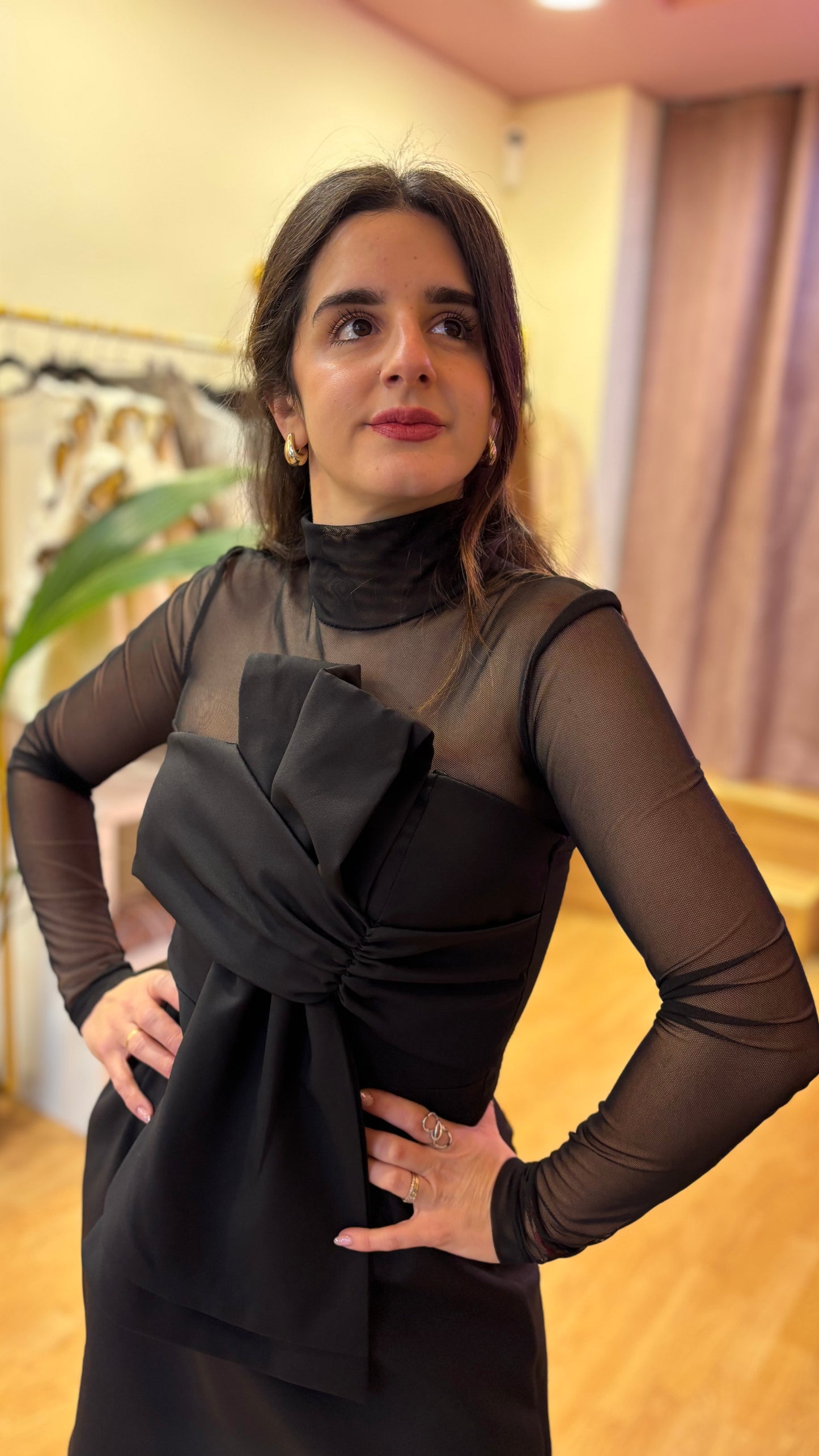 Vestido lazo