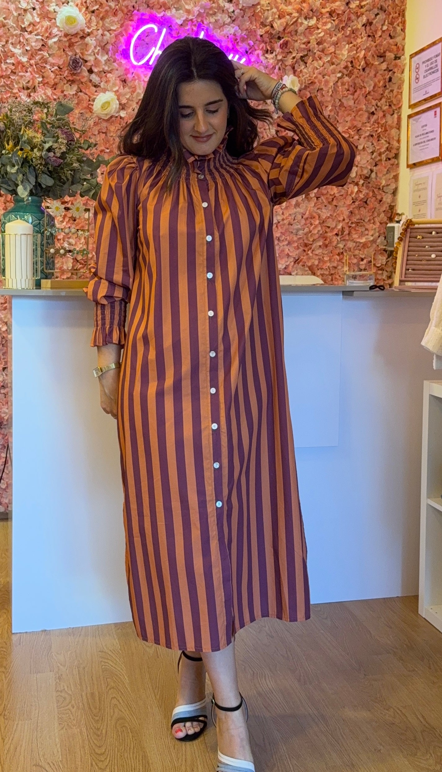 Vestido rayas