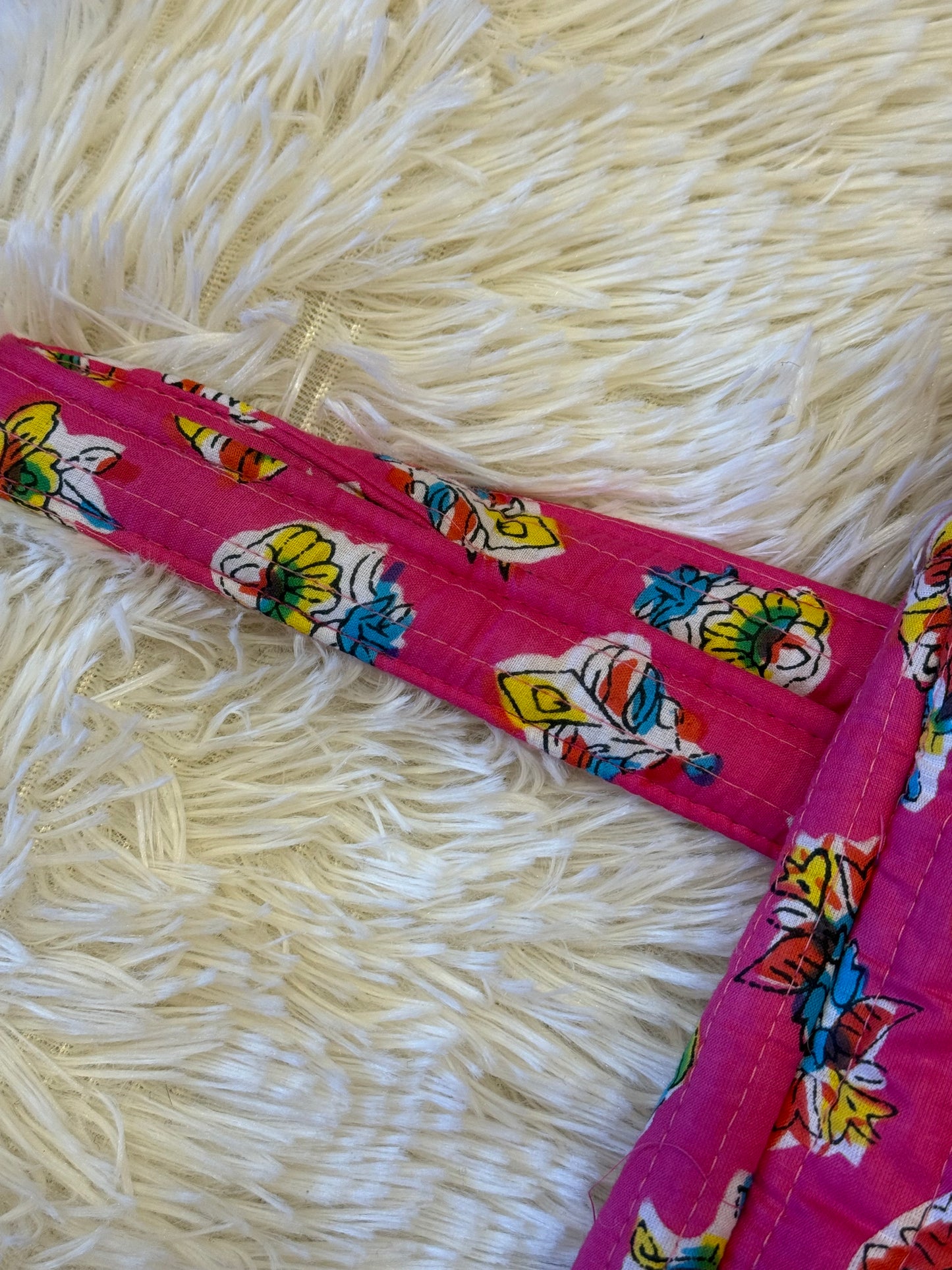 Funda de ordenador - Fucsia floral