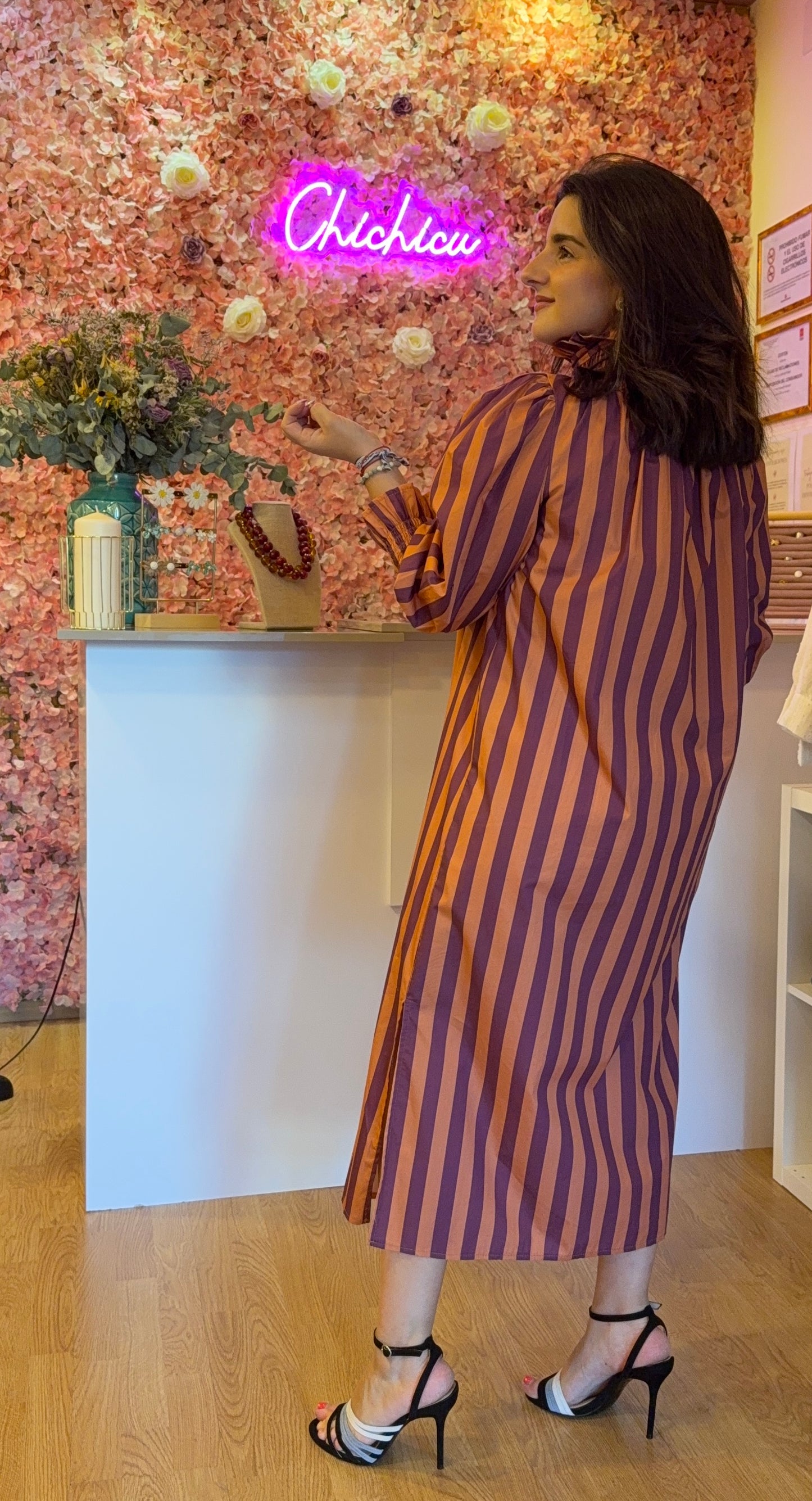 Vestido rayas