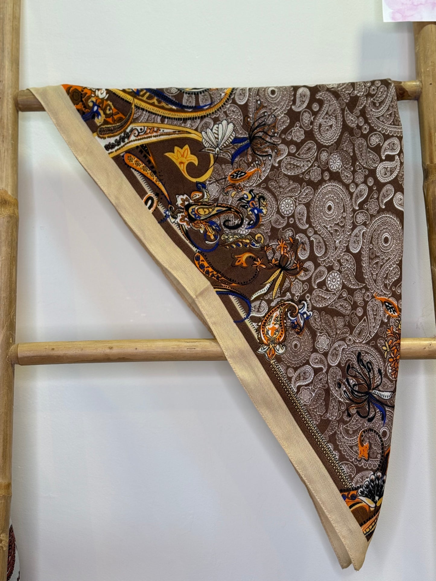 Pañuelo efecto cashmere