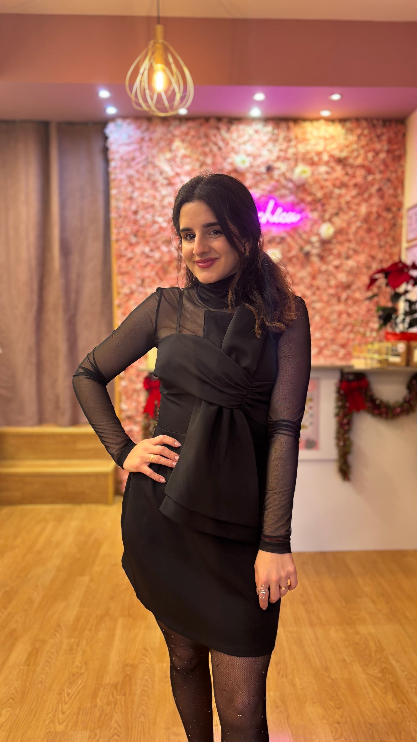 Vestido lazo