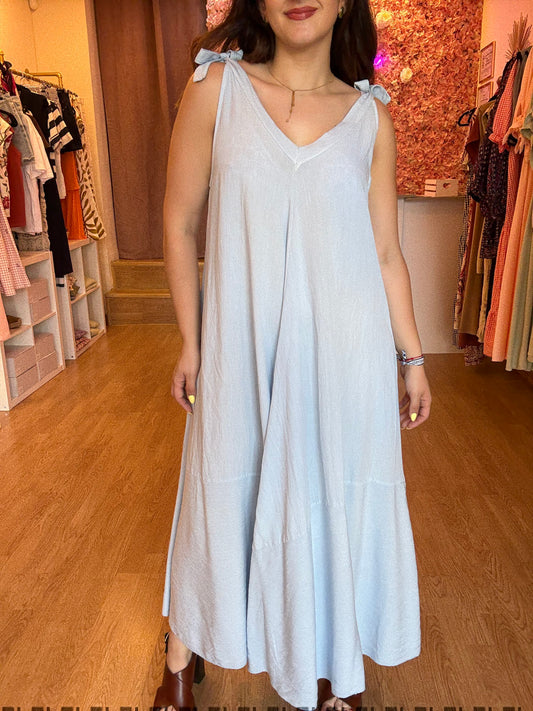 Vestido Celeste