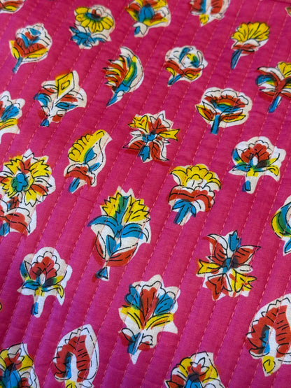 Funda de ordenador - Fucsia floral