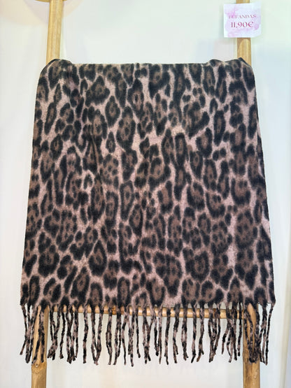 Bufanda animal print