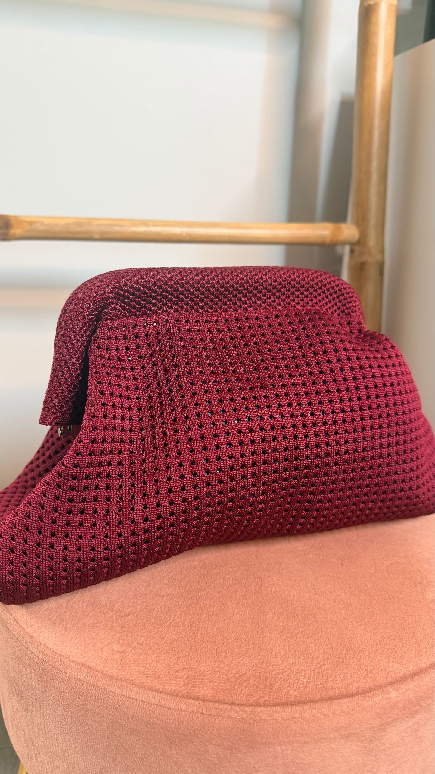 Bolso burdeos
