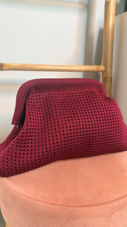 Bolso burdeos