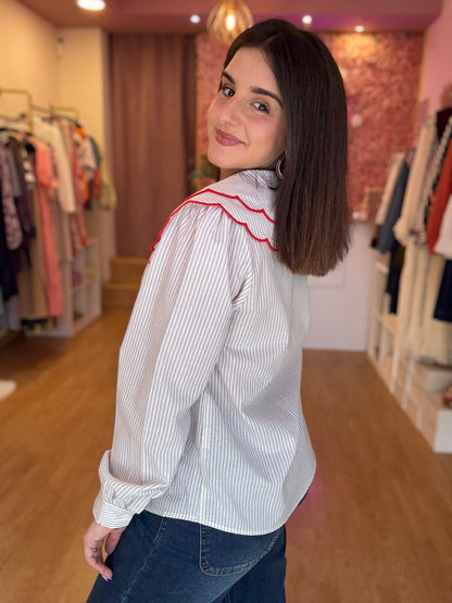 Camisa Carmín