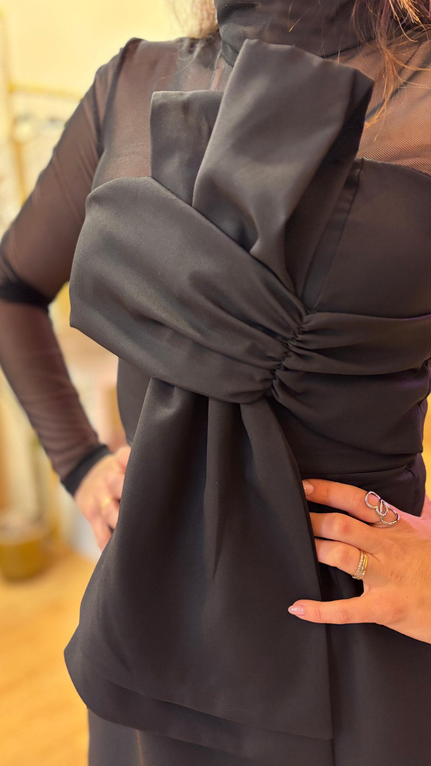 Vestido lazo