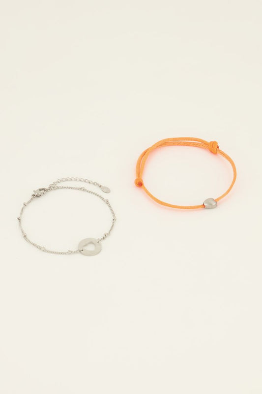 Pulsera naranja mom & mini
