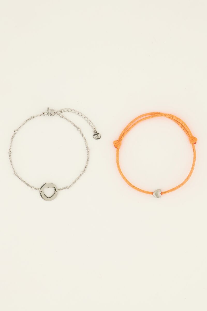 Pulsera naranja mom & mini