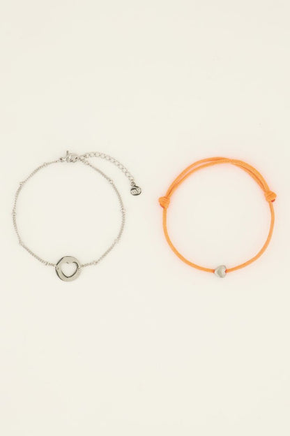 Pulsera naranja mom & mini