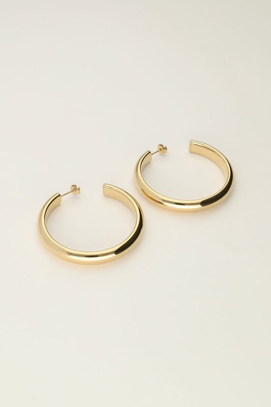 Pendientes de aro grandes