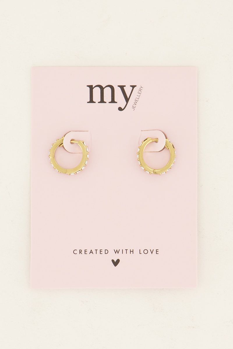 Pendientes de diamantes