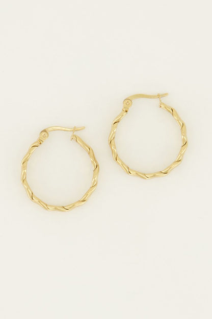 Pendientes patrón cuerda.