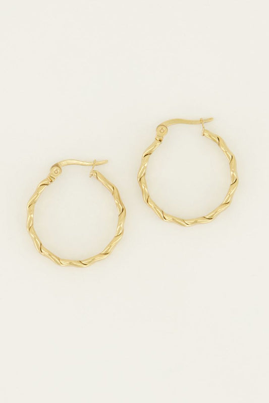 Pendientes patrón cuerda.